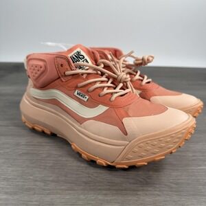 Vans UltraRange EXO Hi MTE Shoes Mens 7 Womens 8.5 Orange Trail Outdoor Boots